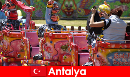 Umas férias agradáveis ​​em família em Antália na Turquia