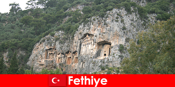 Cidade de Fethiye, no sudoeste da Turquia