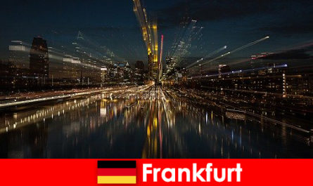Centro de transporte europeu de Frankfurt para estrangeiros na Alemanha