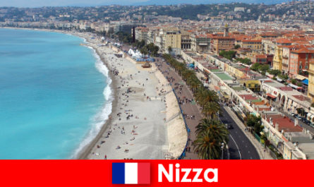 Experimente a praia dos sonhos de Nice na França