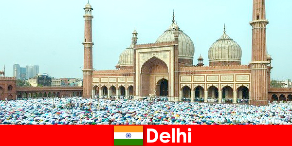Delhi é uma metrópole no norte da Índia com edifícios muçulmanos mundialmente famosos