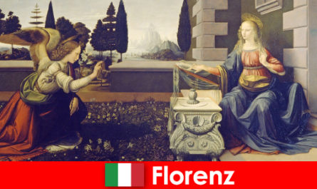 Os turistas sabem da importância cultural de Florença para as artes visuais