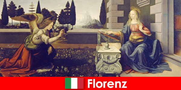 Os turistas sabem da importância cultural de Florença para as artes visuais