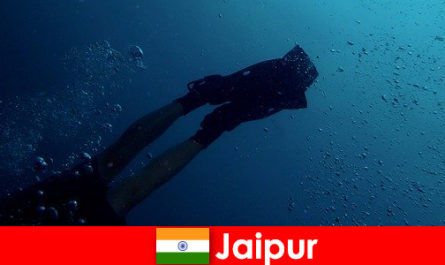 Os espor-tes aquáticos em Jaipur são a melhor dica para os mergulhadores