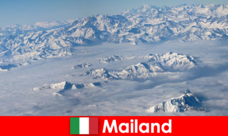 Milão, uma das melhores estações de esqui para turistas na Itália