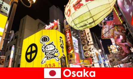 O entretenimento cômico é sempre o tema principal para os estrangeiros em Osaka