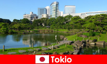 Turistas desfrutam de velhas e novas tradições em Tóquio, Japão, de perto