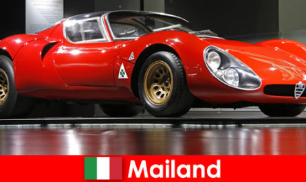 Milão, a Itália sempre foi um destino turístico popular para os amantes de carros de todo o mundo
