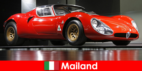 Milão, a Itália sempre foi um destino turístico popular para os amantes de carros de todo o mundo