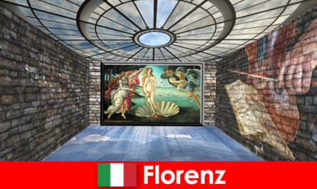Viagem à cidade de Florença, Itália, para visitantes amantes da arte dos antigos mestres