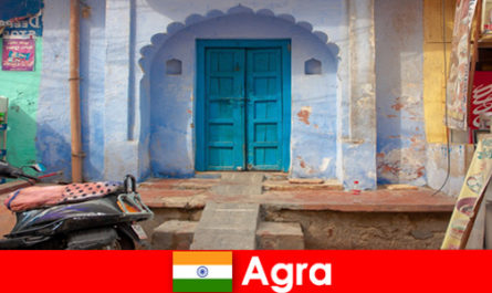 Viagem ao exterior para Agra Índia na vida de uma aldeia rural