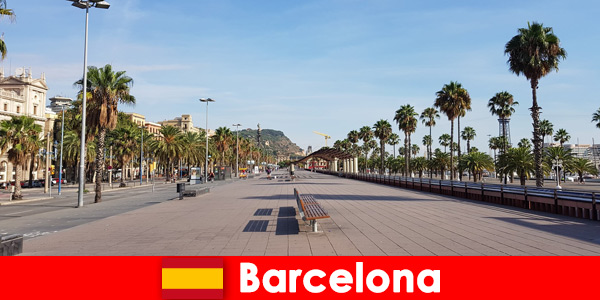 Em Barcelona, ​​os turistas espanhóis encontrarão tudo o que seu coração deseja