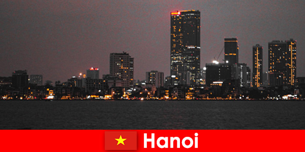 Viagem barata à cidade de Hanói no Vietnã para viajantes internacionais