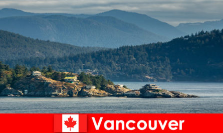 Metrópole com experiência na natureza para turistas em Vancouver Canadá