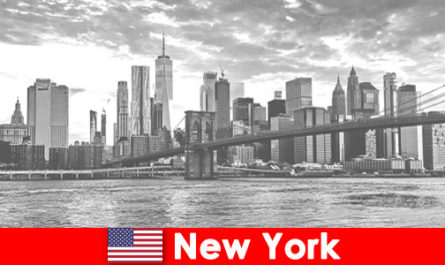 Destino dos sonhos Nova York Estados Unidos para viagens em grupo jovem uma experiência