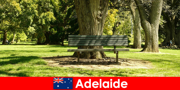 Belos parques em Adelaide Austrália convidam você a relaxar