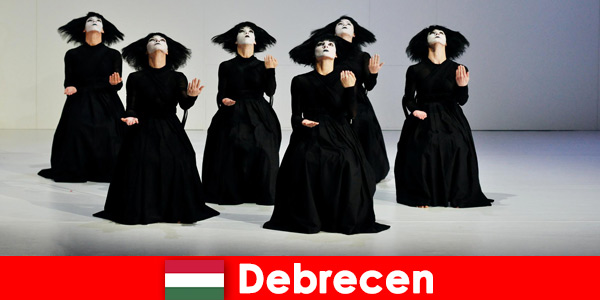 Experimente performances de um tipo especial em Debrecen Hungria