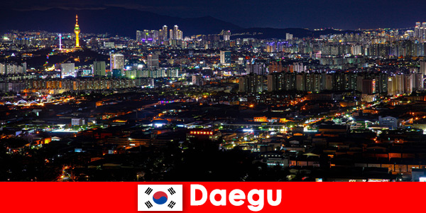 Daegu na Coreia do Sul, a megacidade tecnológica como viagem de estudo para estudantes que viajam