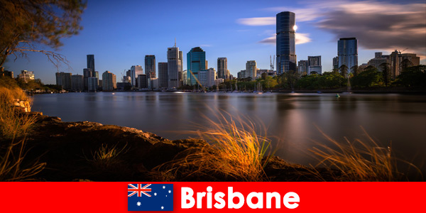 Explore o clima ameno e ótimos lugares em Brisbane Austrália como turista