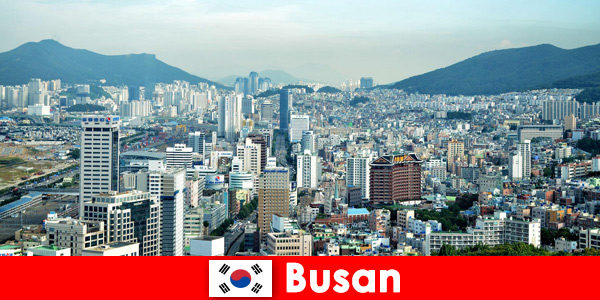 Busan Coreia do Sul está se tornando cada vez mais popular entre os turistas de montanha ativos