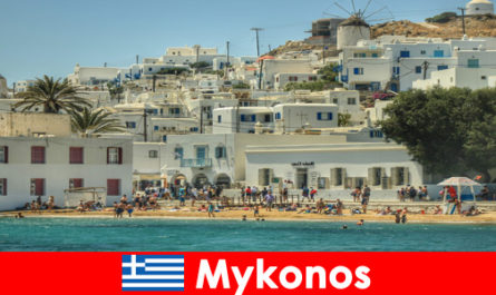 A cidade branca de Mykonos é o destino dos sonhos de muitos estrangeiros na Grécia