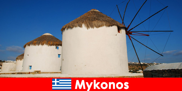 Mykonos na Grécia tem praias lindas e amigáveis