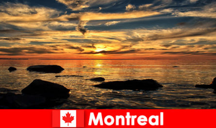 Turistas experimentam praia, mar e muita natureza em Montreal, Canadá