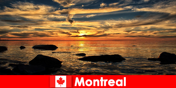 Turistas experimentam praia, mar e muita natureza em Montreal, Canadá
