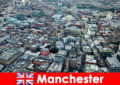 Jovens expatriados amam e vivem em Manchester Inglaterra