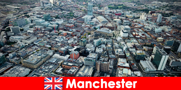 Jovens expatriados amam e vivem em Manchester Inglaterra