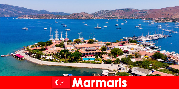 Destino de viagem de luxo Marmaris Turquia para férias a dois