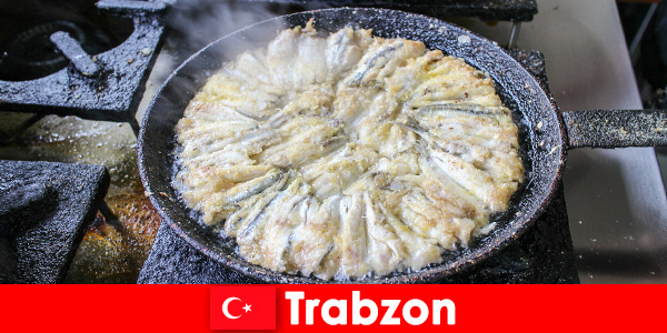 Mergulhe no mundo dos deliciosos pratos de peixe em Trabzon Turquia