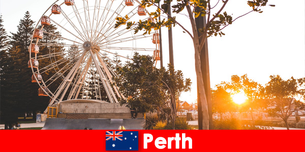 Viagem de prazer a Perth Austrália com jogos divertidos e muitos shows