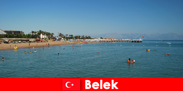 Praia do Sol e Mar para Estrangeiros em Belek Turquia