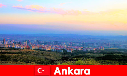Férias descontraídas com lugares locais para estrangeiros em Ancara Turquia