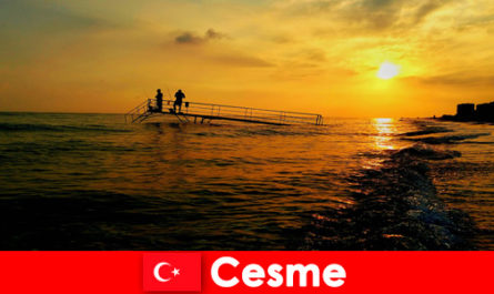 Passe uma viagem exclusiva com amigos em Cesme Turquia