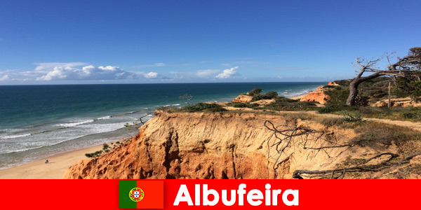 Correr e caminhar são as coisas mais populares para fazer na cidade costeira de Albufeira, Portugal