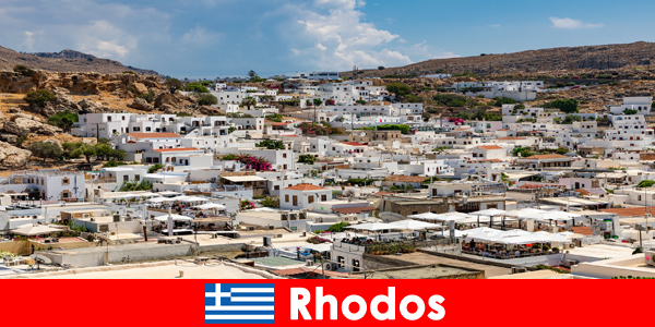 Viagem de férias inclusiva para famílias com crianças em Rhodes Grécia
