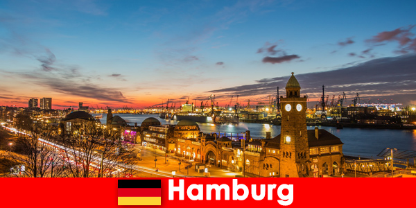 Recomendação popular de muitos turistas de todo o mundo para a bela cidade de Hamburgo