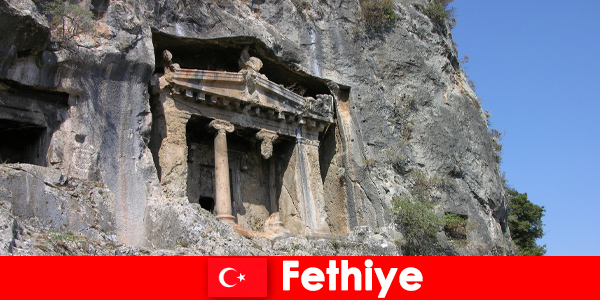 Desfrute de lugares especiais e arquitetura fabulosa em Fethiye