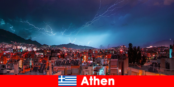 Celebrações em Atenas Grécia para jovens convidados