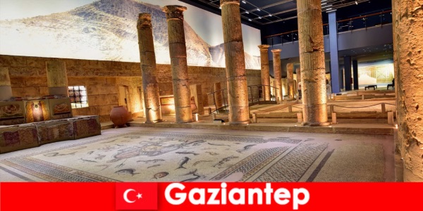 Gaziantep Tesouros históricos e culturais como atração turística