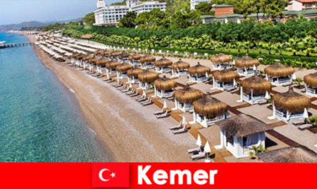 A região de férias mais popular em Türkiye é Keme